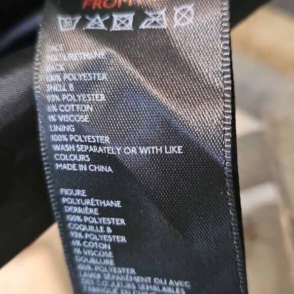 Urban Outfitters Iets Frans Jessy Faux Leather Cropped Moto Jacket Size Medium - Picture 11 of 13